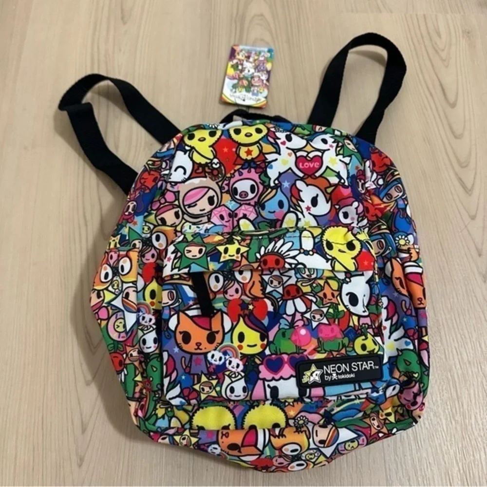 Neon Star by TokiDoki mini backpack NWT